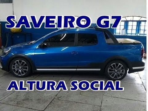 SAVEIRO CROSS G7 REBAIXADA TOCANDO MUITO GRAVE COM TRITON SHIVER