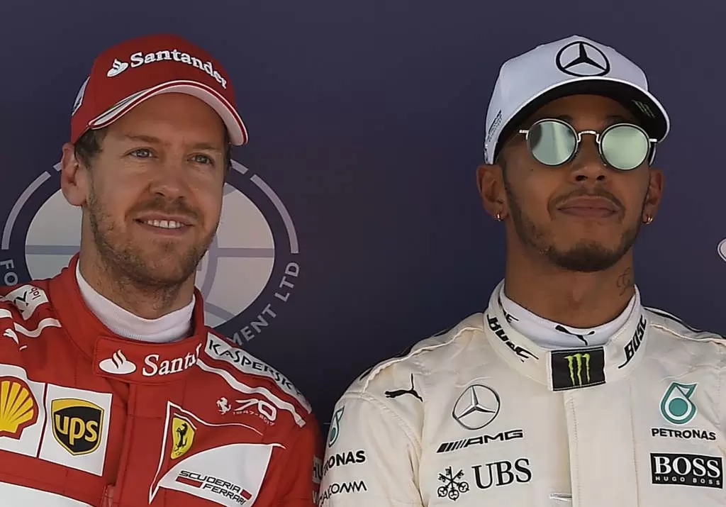 Vettel e Hamilton